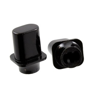 ALLPARTS BLACK SWITCH KNOBS FOR TELECASTER (QTY 2)/SK-0713-023【お取り寄せ商品】
