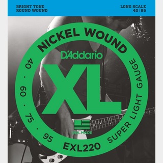 D'Addarioダダリオ EXL220 Super Light ベース弦