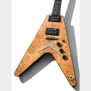DEANNAMM Show Limited Exotic Wood Flying V Spalted Maple 2012