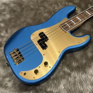 Squier by Fender 40th Anniversary Precision Bass Gold Edition Lake Placid Blue プレシジョンベース
