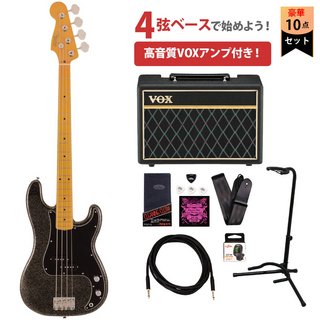 FenderJ Precision Bass Maple Fingerboard Black Gold VOXアンプ付属エレキベース初心者セット【WEBSHOP】