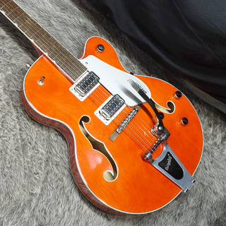 Gretsch G5420T Electromatic Classic Hollow Body Single-Cut with Bigsby LRL Orange Stain