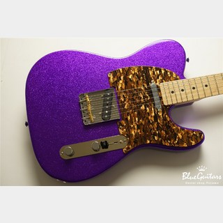 stilblu Model T. Glassy #177 Metallic Purple Sparkle Pickguard & Sunglasses - Made in SABAE,FUKUI