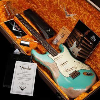 Fender Custom Shop1960 Stratocaster“DUAL-MAG II”Super Heavy Relic Aged Sea Foam Green【渋谷店】