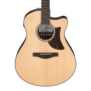 Ibanez Advanced Acoustic Auditorium AAM380CE-NT (Natural High Gloss)【TOP単板ボディ・カッタウェイ仕様】