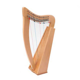 GINZA JUJIYAChris Harp ウッディー 15弦レバーハープ 竪琴