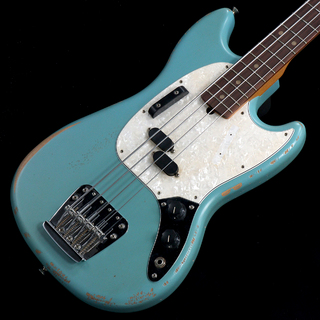 Fender JMJ Road Worn Mustang Bass Daphne Blue Rosewood(重量:3.56kg)【渋谷店】