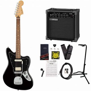 Fender Player Series Jaguar Black Pau FerroYAMAHA GA15IIアンプ付属初心者セット【WEBSHOP】