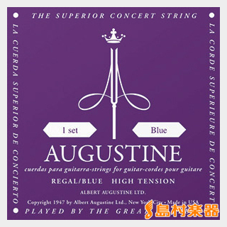 AUGUSTINE リーガル／BLUESET クラシックギター弦 REGAL／BLUE 0295-045