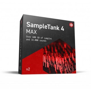 IK Multimedia【IK Multimedia SampleTank 4 to the MAX (～6/4)】SampleTanK 4 Max v2(オンライン納品)(代引不可)