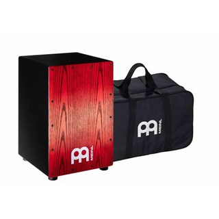 Meinl MCAJ100BK-TRF+ [Headliner Series Snare Cajon with Bag / Tango Red Fade]【MEINL 純正バッグ付き！】