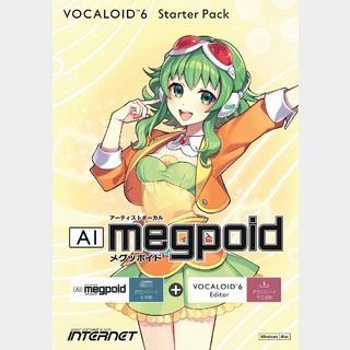 INTERNET VOCALOID6 Starter Pack AI Megpoid【WEBSHOP】