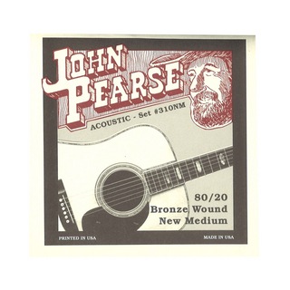 John Pearse310NM アコースティックギター弦 13-55×3セット