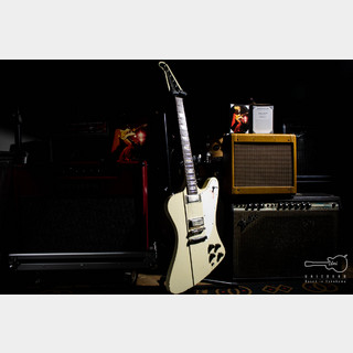 Gibson Custom Shop Johnny Winter 1964 Firebird V Polaris White 2021 