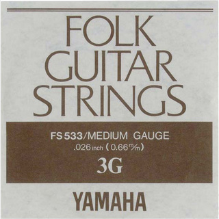 YAMAHAFS-533 アコースティックギター用バラ弦