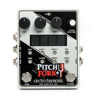 Electro-HarmonixPitch Fork+ Polyphonic Pitch Shifter Harmony Pedal ピッチシフター ギターエフェクター