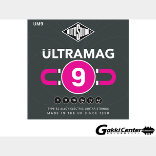 ROTOSOUND UM9 Ultramag Super Light (.009-.042)