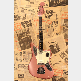 Fender 1962 Jaguar "Original Burgundy Mist with Flat Pole Piece Pickups"