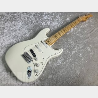 Three Dots GuitarsS Model / Maple Fingerboard (Olympic White)