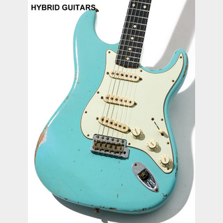 Fender Custom Shop MBS 1963 Stratocaster Relic  Josefina Campos PU Aged Daphne Blue Master Built by Jason Smith 2022