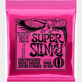 ERNIE BALL NICKEL WOUND SUPER SLINKY #2223【09-42/エレキギター弦】