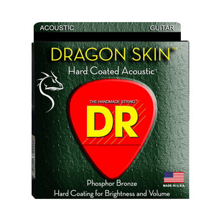 DR DSA-13 DRAGON SKIN Medium アコースティックギター弦 013-056