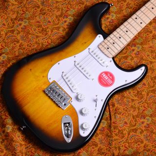 Squier by Fender SONIC STRATOCASTER Maple Fingerboard White Pickguard 2-Color Sunburst