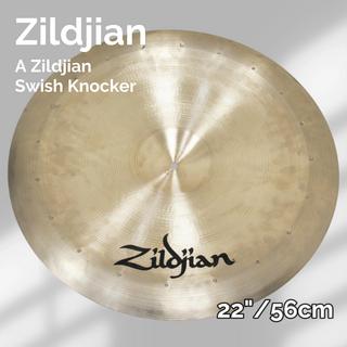 Zildjian A ZILDJIAN SWISH KNOCKER with 20 RIVETS 22"