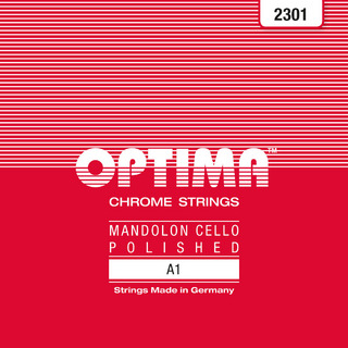 OPTIMA A1 No.2301 RED マンドセロ・マンドロンチェロ用弦/A 1弦×2本入り
