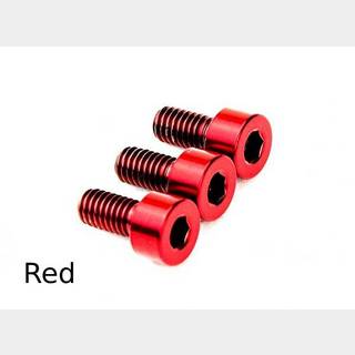 FU-Tone Titanium Nut Clamping Screw Set (3) -Red-【Webショップ限定】