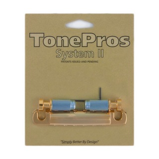TONE PROS T1ZSA-G Standard Aluminum Tailpiece ゴールド ギター用テールピース