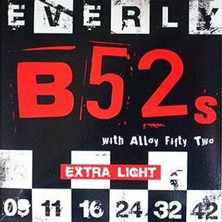 EVERLY9209 エレキギター弦 B-52 009-042 エクストラライトゲージ