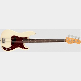 Fender American Professional II Precision Bass Rosewood Fingerboard, Olympic White