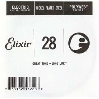 Elixir 13228/028 バラ弦×4本 エレキギター弦