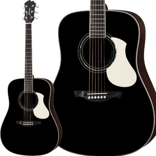 JamesJ-500L BLK エレアコ アジャスタブルサドル搭載 簡単弦高調整 ドレッドノート アコースティックギター