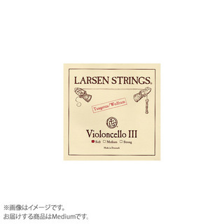 LARSEN sc333132 チェロ弦 ORIGINAL オリジナル G弦 Medium 【バラ弦1本】
