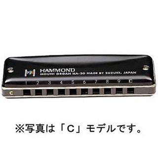 HammondHAMMOND HA-20 E スズキ 10穴ハーモニカ