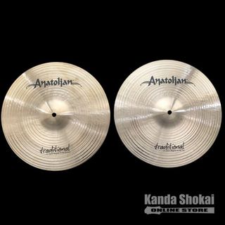 Anatolian Cymbals TRADITIONAL 14"Regular Hi-Hat【WEBSHOP在庫】