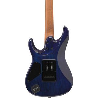 Ibanez 7弦エレキギター AZ Premium AZ427P2QM-TUB / Twilight Blue Burst画像4