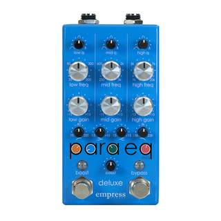 Empress Effects ParaEQ MKII Deluxe EQ w/Boost Pedal (Deluxe Version) パラメトリック イコライザー【WEBSHOP】
