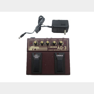 BOSS AD-3 Acoustic Instrument Processor エレアコ用小型プロセッサー 【鹿児島店】