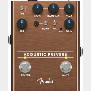 Fender Acoustic Preamp Reverb プリアンプ,リバーブ【オンラインストア限定】