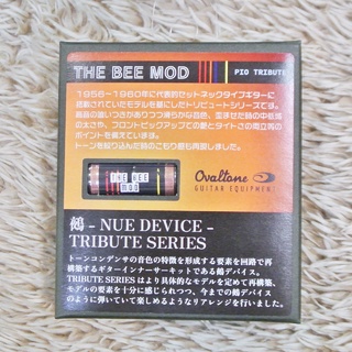 Ovaltone 鵺 NUE DEVICE / TRIBUTE SERIES " THE BEE MOD " 【送料無料】