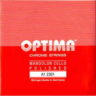 OPTIMA Mandolon Cello Red Set