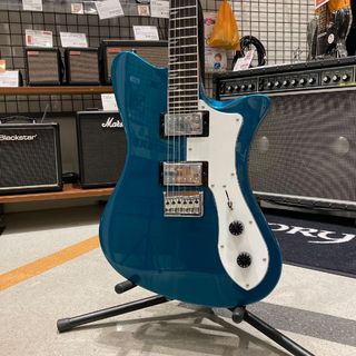 RYOGASKATER Ocean Turquoise Blue エレキギター ハムバッカー ベイクドメイプルネックスケーター