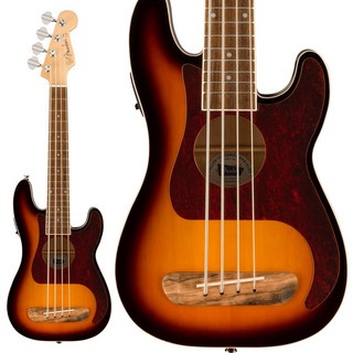 Fender AcousticsFullerton Precision Bass Uke (3-Color Sunburst/Walnut Fingerboard)