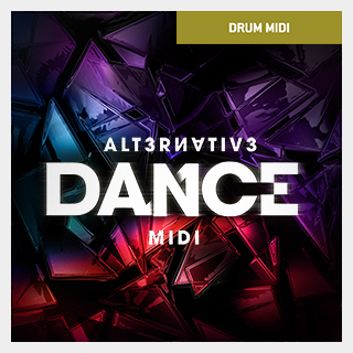TOONTRACK DRUM MIDI - ALTERNATIVE DANCE