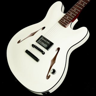 Fender Tom DeLonge Starcaster Rosewood Fingerboard Black Hardware Satin Olympic White(重量:3.04kg)【池袋店