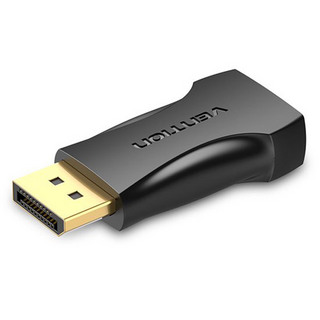 VENTION DisplayPort Male to HDMI Female 4K Adapter Black