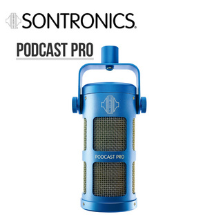 SONTRONICS PODCAST PRO -Blue- │ ダイナミック・マイクロフォン